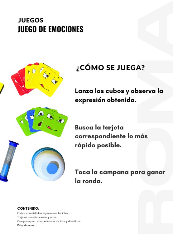 JUEGO DE EMOCIONES - JUEGO DE MESA - 3
