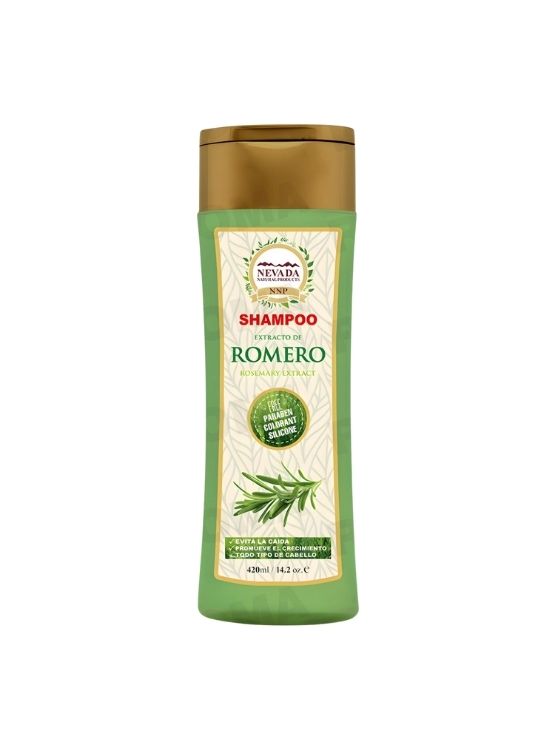 SHAMPOO DE EXTRACTO DE ROMERO 420ML NEVADA - 1