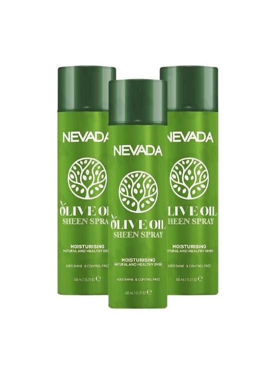 PACK 3 SPRAY CAPILAR CON ACEITE DE OLIVA 450ML NEVADA - 1