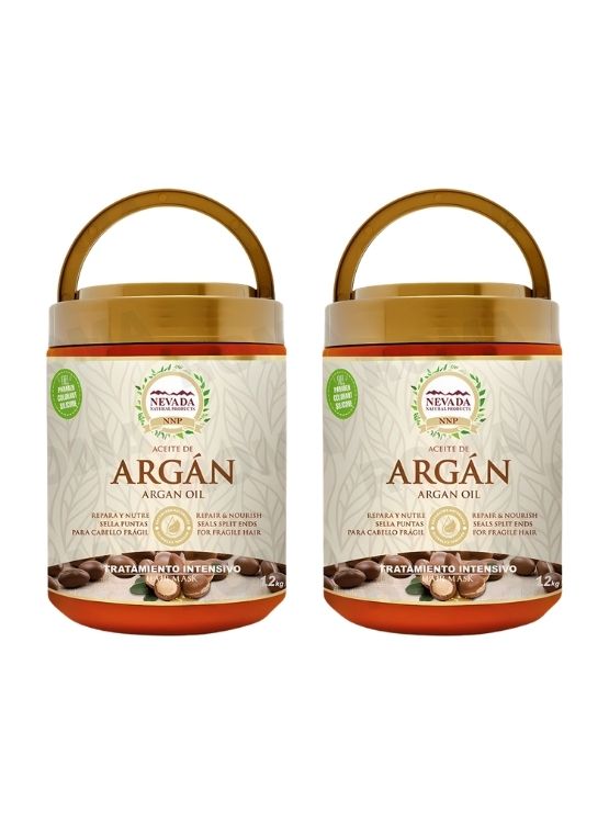 PACK 2 TRATAMIENTO DE ACEITE DE ARGÁN 1.2KG NEVADA - 1