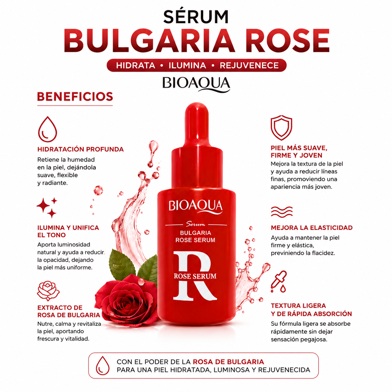 PACK 2 SÉRUM BULGARIA ROSE 30ML BIOAQUA - 2