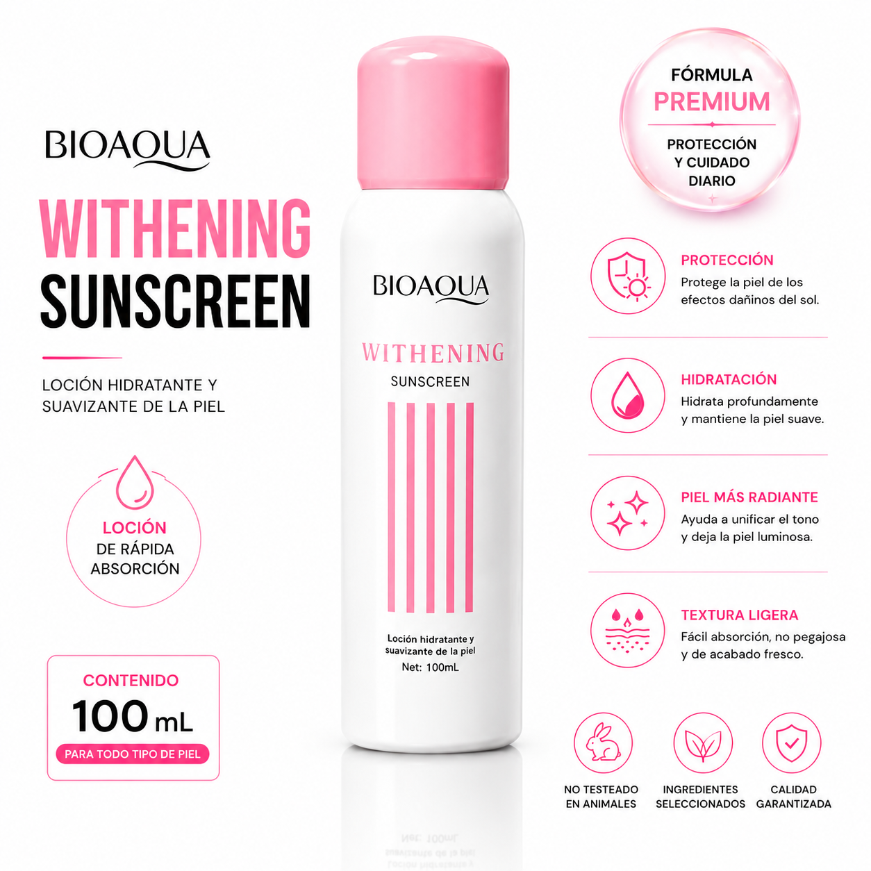 BLOQUEADOR BLANQUEADOR SPRAY 150ML BIOAQUA - 1