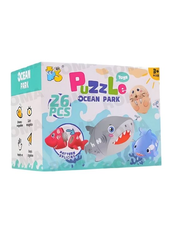 PUZZLE ALFABETO MARINO JUEGO DIDÁCTICO - 1