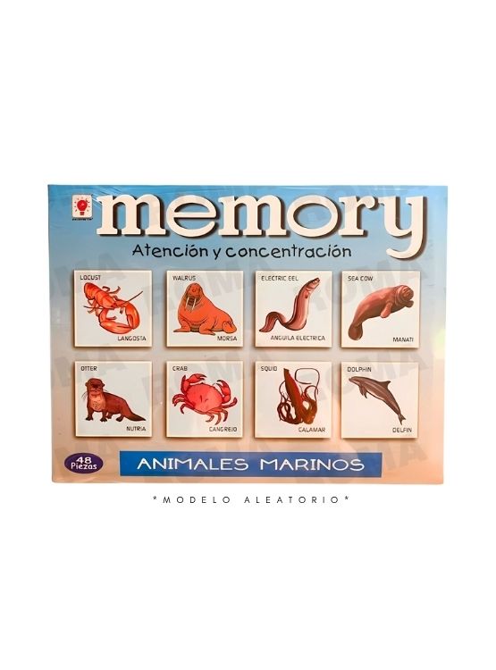 JUEGO DE MEMORIA 48 PIEZAS JUEGO DIDÁCTICO - 1