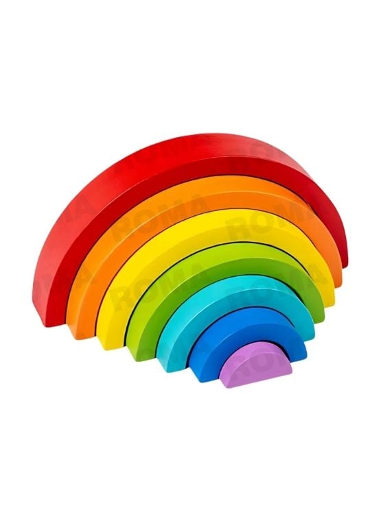 JUEGO APILABLE ARCOIRIS JUEGO DIDÁCTICO - 1