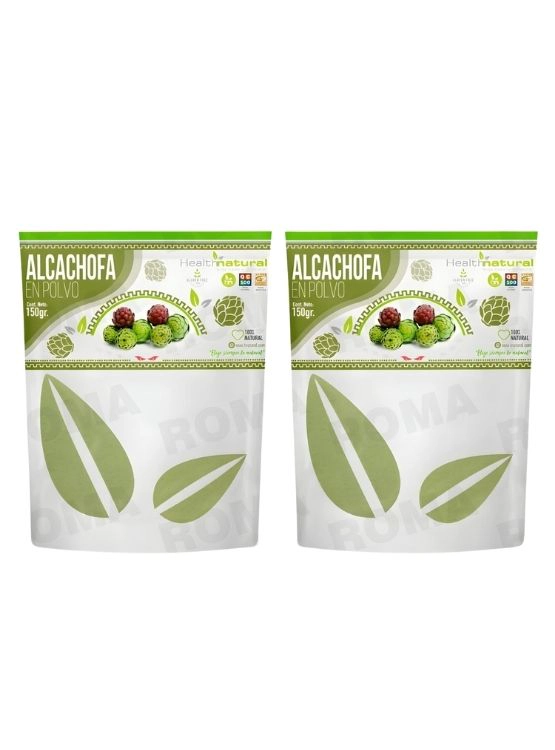 PACK 2 ALCACHOFA EN POLVO 150G HEALTHNATURAL - 1