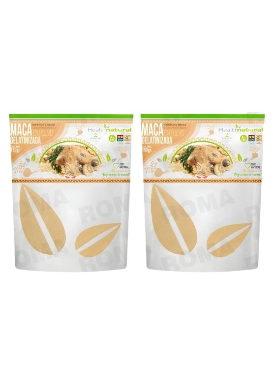 PACK 2 MACA GELATINIZADA EN POLVO 150G HEALTHNATURAL - 1