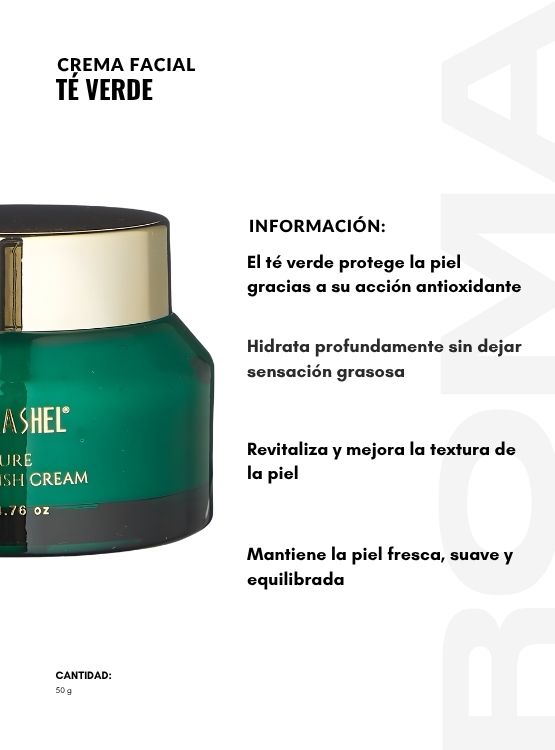 CREMA FACIAL TE VERDE 50G DR RASHEL - 2