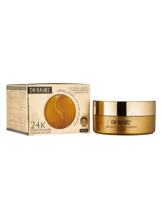 MASCARILLA PARA OJOS 24K GOLD 60 PZS DR RASHEL - 1