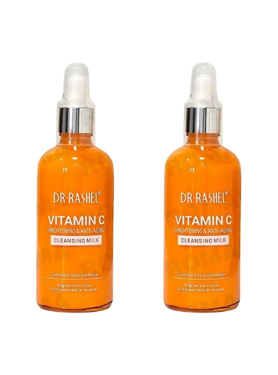 PACK 2 LECHE LIMPIADORA VITAMINA C 100ML DR RASHEL - 1