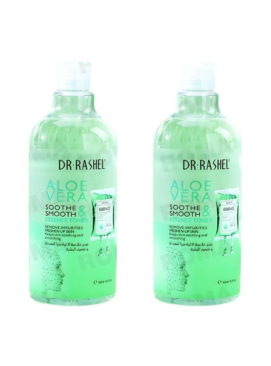 PACK 2 TÓNICO FACIAL ALOE VERA 500ML DR RASHEL - 1