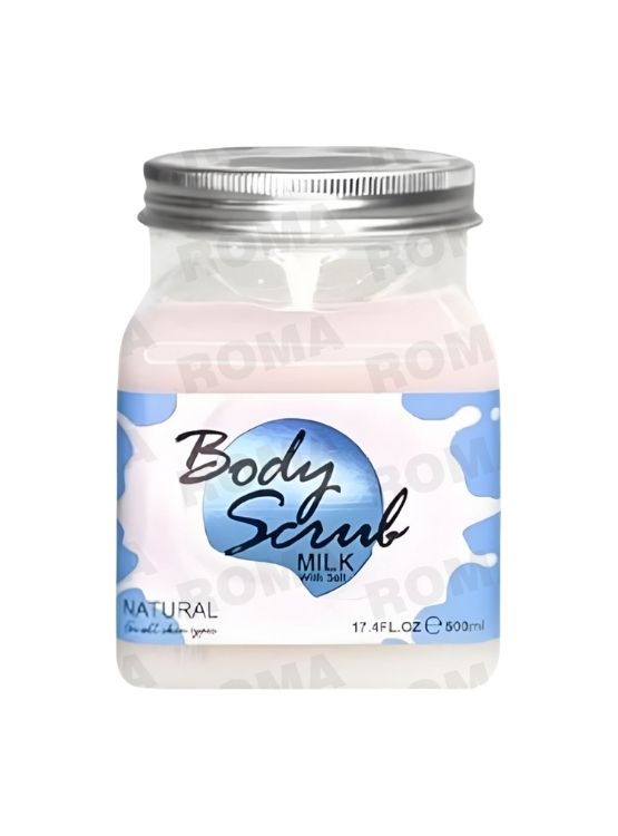 EXFOLIANTE CORPORAL BASE DE SAL DE MAR Y LECHE 500ML WOKALI - 1