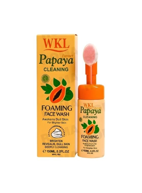 LIMPIADOR FACIAL ESPUMOSO PAPAYA 150ML WOKALI - 1
