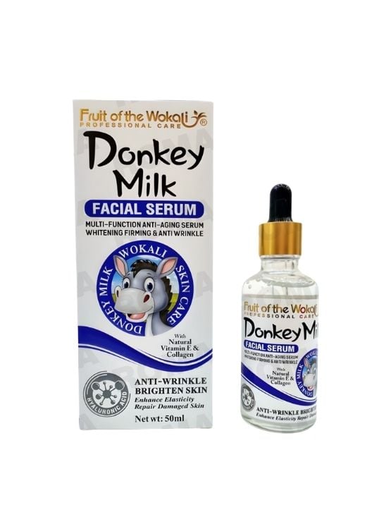 SERUM FACIAL DONKEY MILK 50ML WOKALI - 1