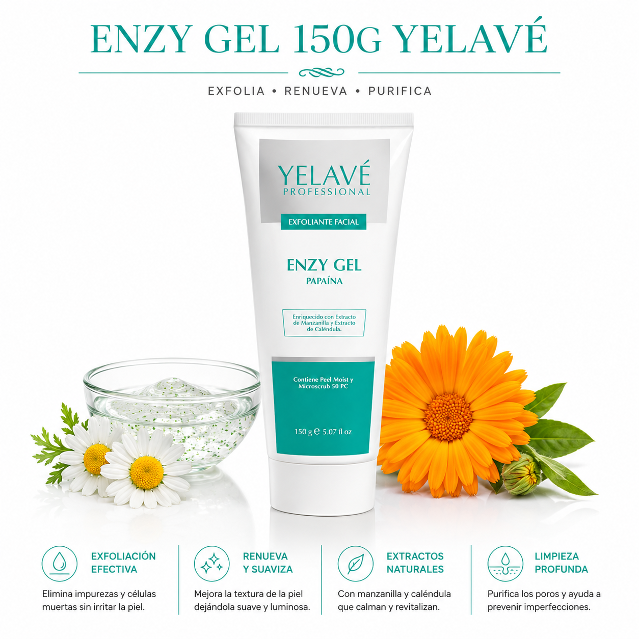 ENZY GEL 150G YELAVÉ - 1