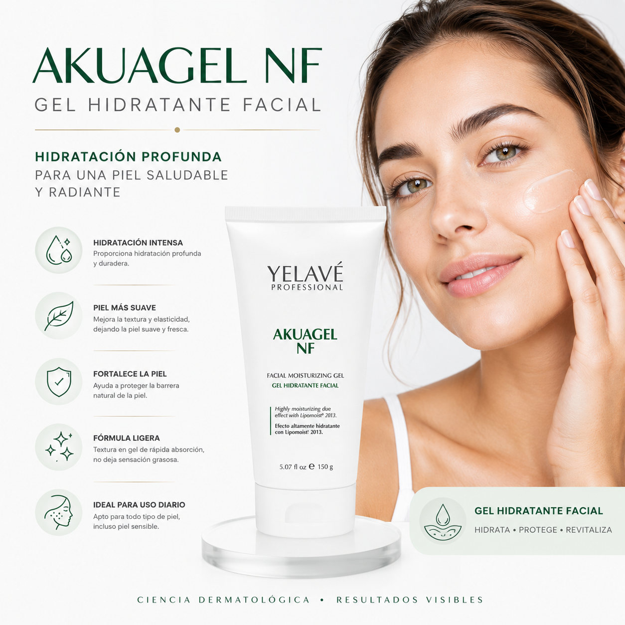 AKUAGEL NF 150G YELAVÉ - 2