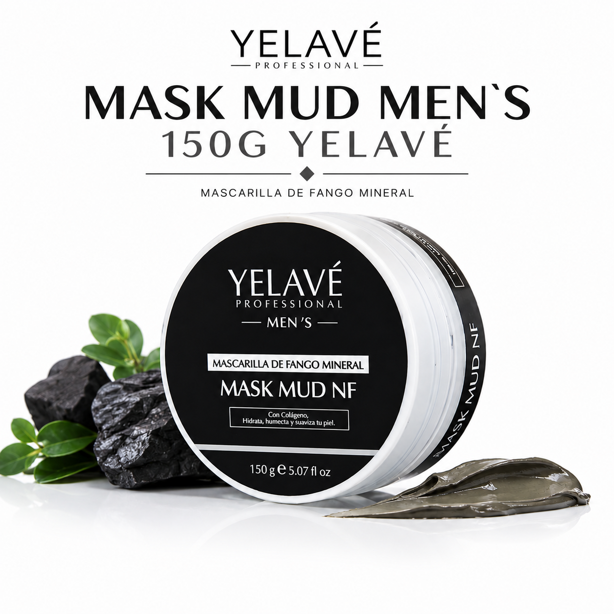 MASK MUD MEN`S 150G YELAVÉ - 1