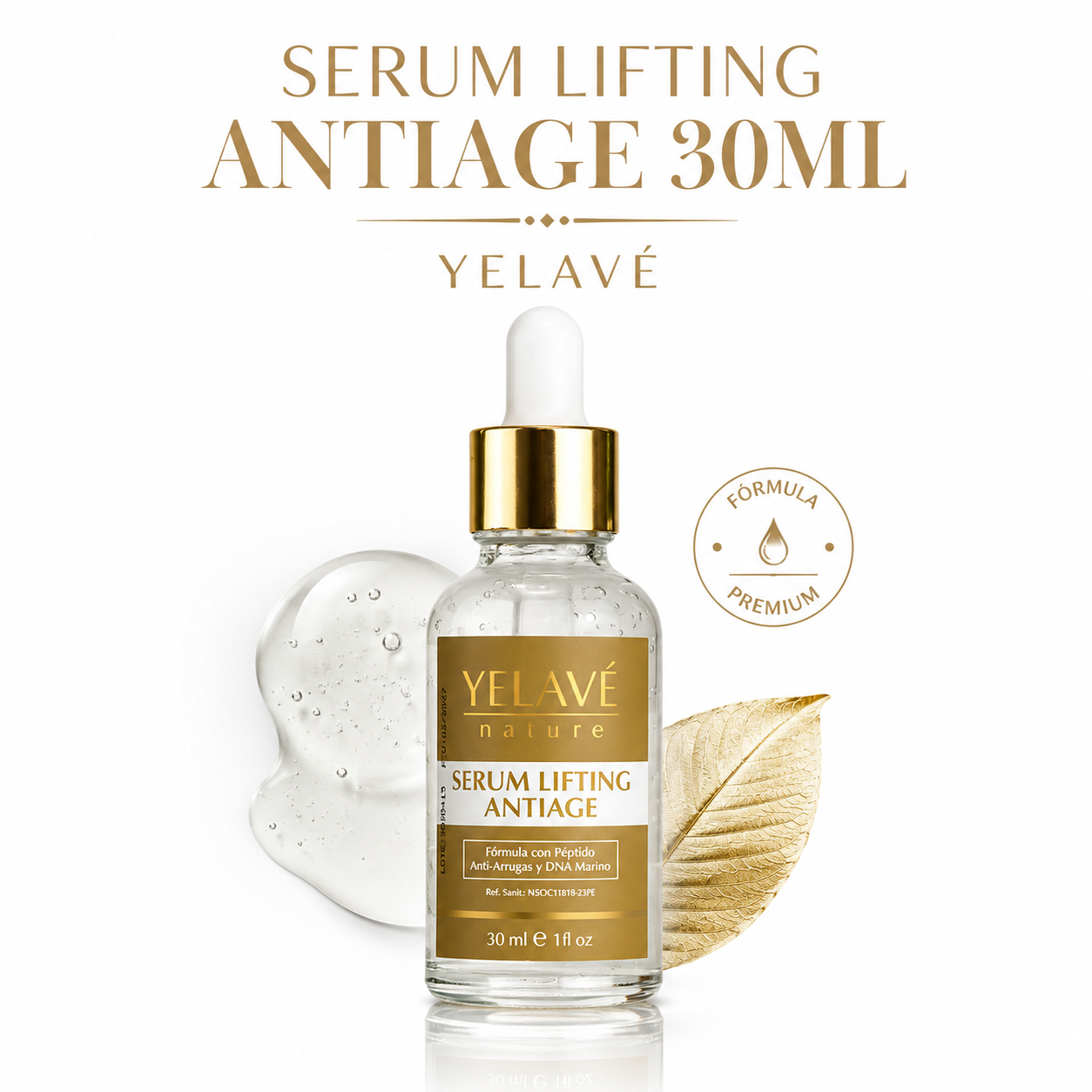 SERUM LIFTING ANTIAGE 30ML YELAVÉ - 1