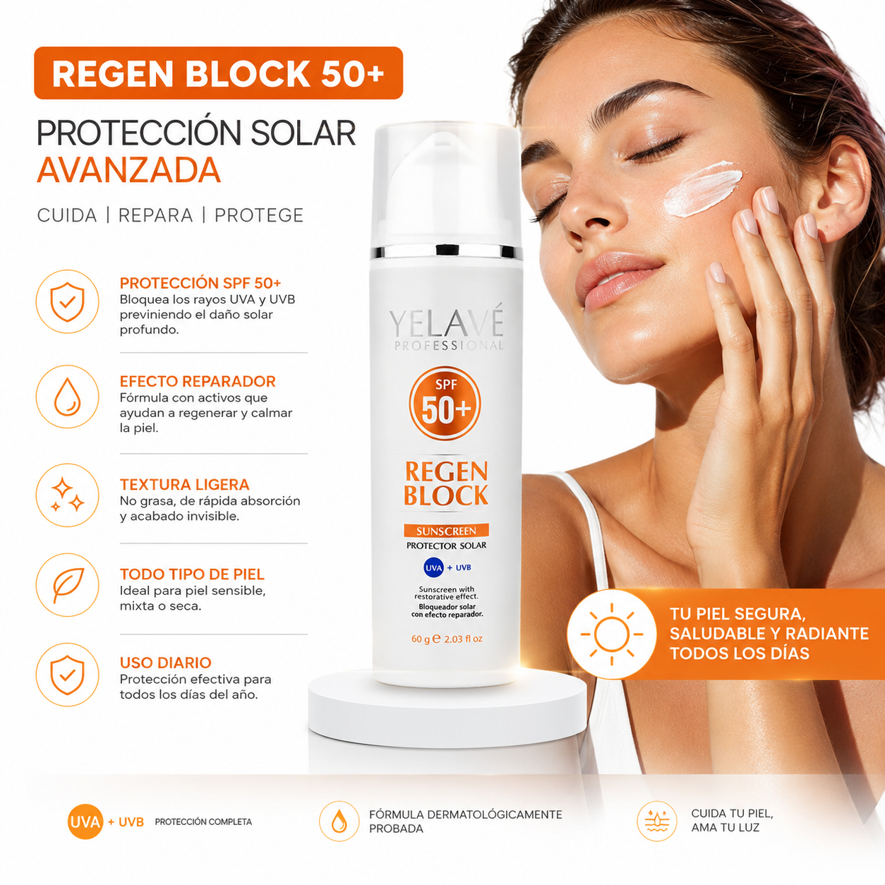 REGEN BLOCK 50+ 60G YELAVÉ - 2
