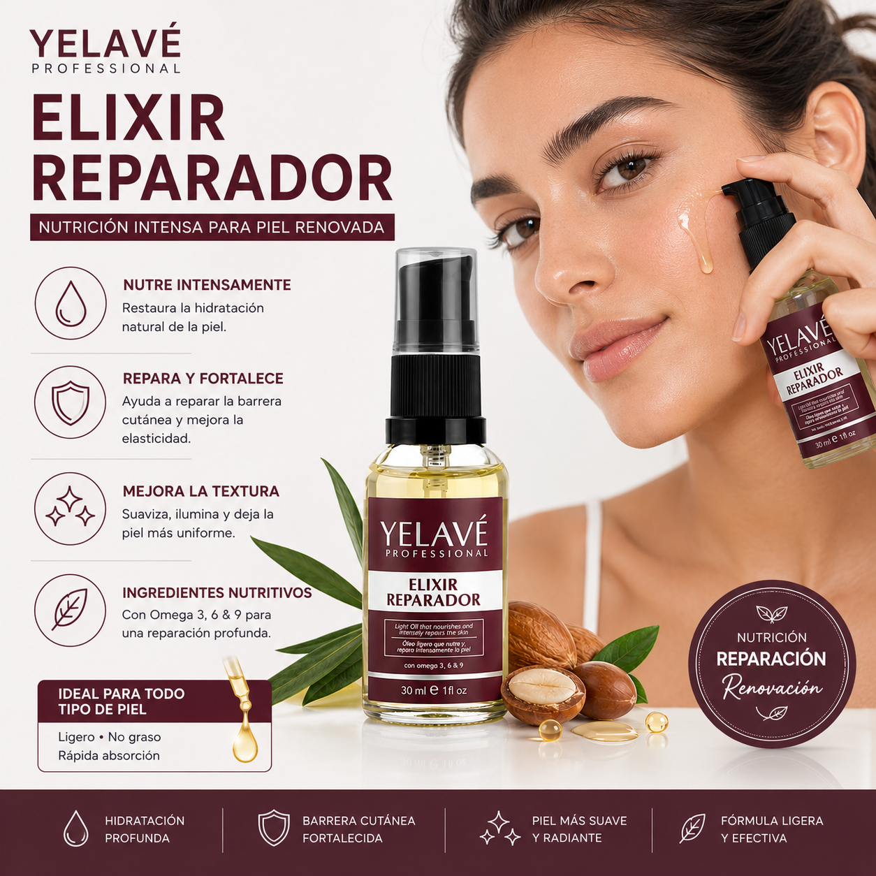 ELIXIR REPARADOR 30ML YELAVÉ - 2