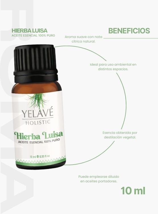 ACEITE ESENCIAL HIERBA LUISA 10ML YELAVÉ - 2