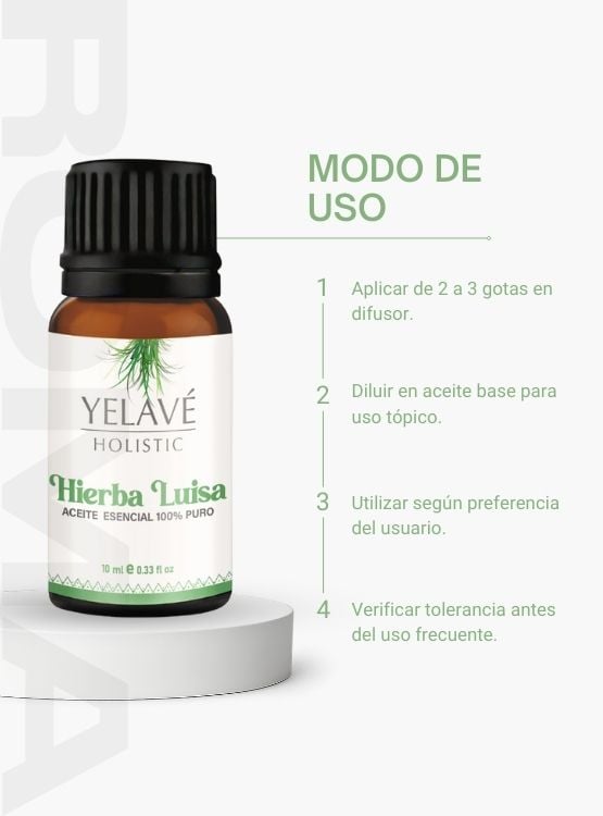 ACEITE ESENCIAL HIERBA LUISA 10ML YELAVÉ - 3