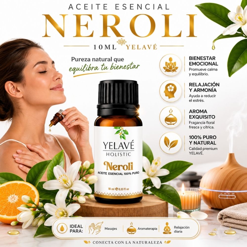 ACEITE ESENCIAL NEROLI 10ML YELAVÉ - 2