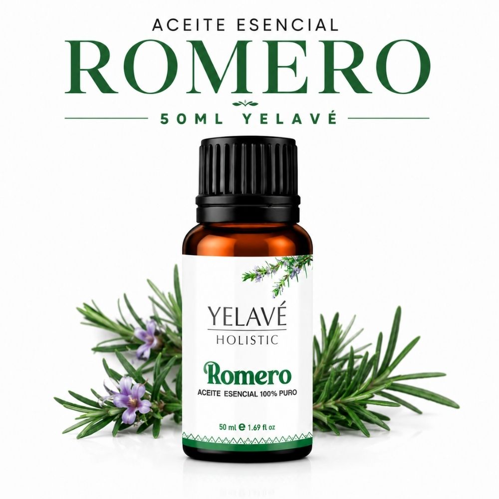 ACEITE ESENCIAL ROMERO 50ML YELAVÉ - 1