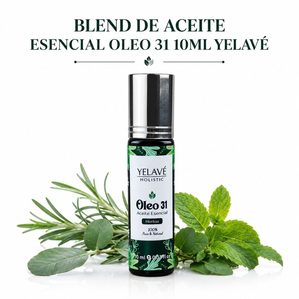 BLEND DE ACEITE ESENCIAL OLEO 31 10ML YELAVÉ - 1