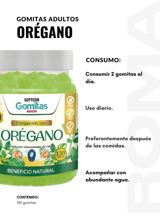 PACK 2 GOMITAS ORÉGANO 130UND - 3