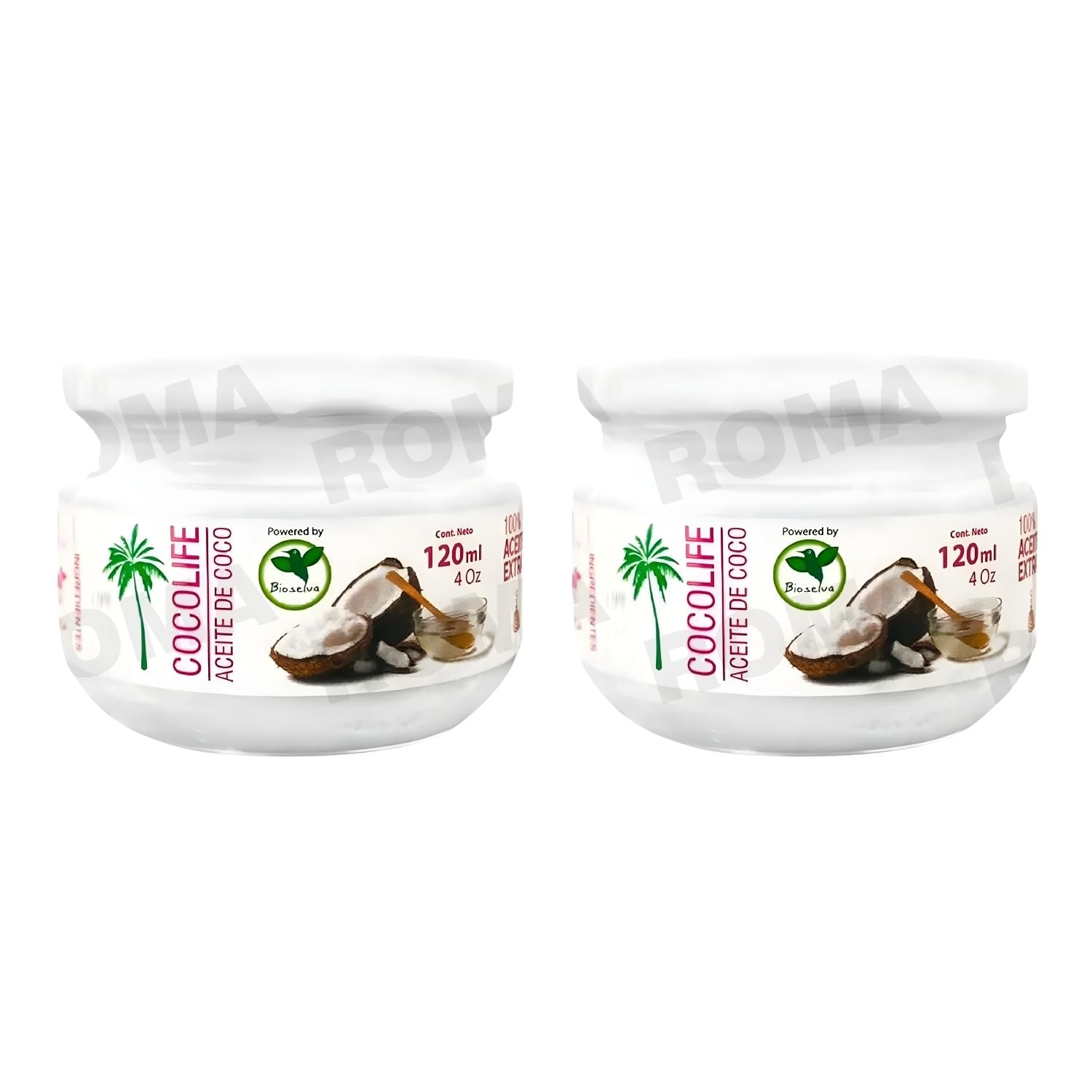 PACK 2 ACEITE DE COCO 120ML BIOSELVA - 1