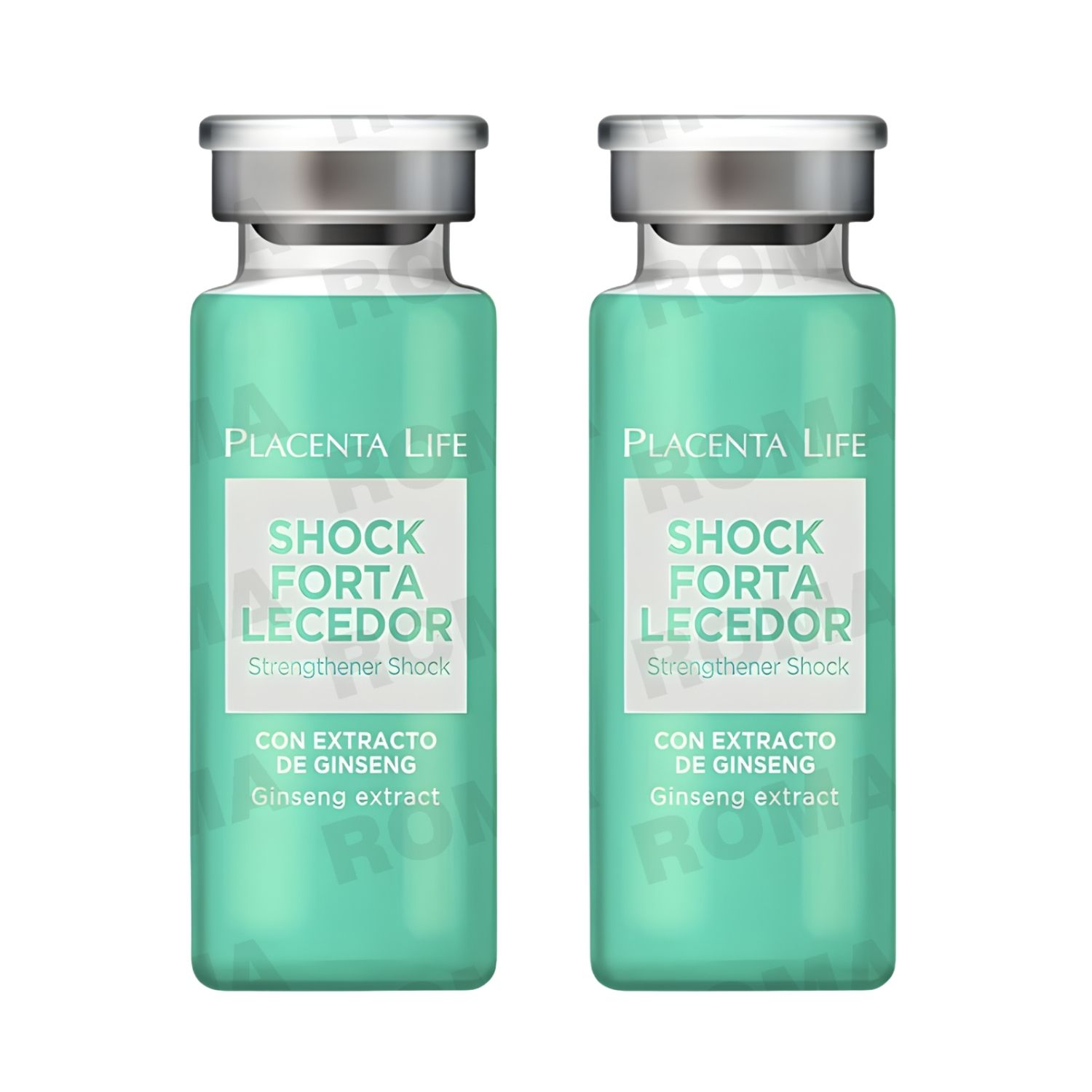PACK 2 SHOCK FORTALECEDOR 15ML PLACENTA LIFE - 1