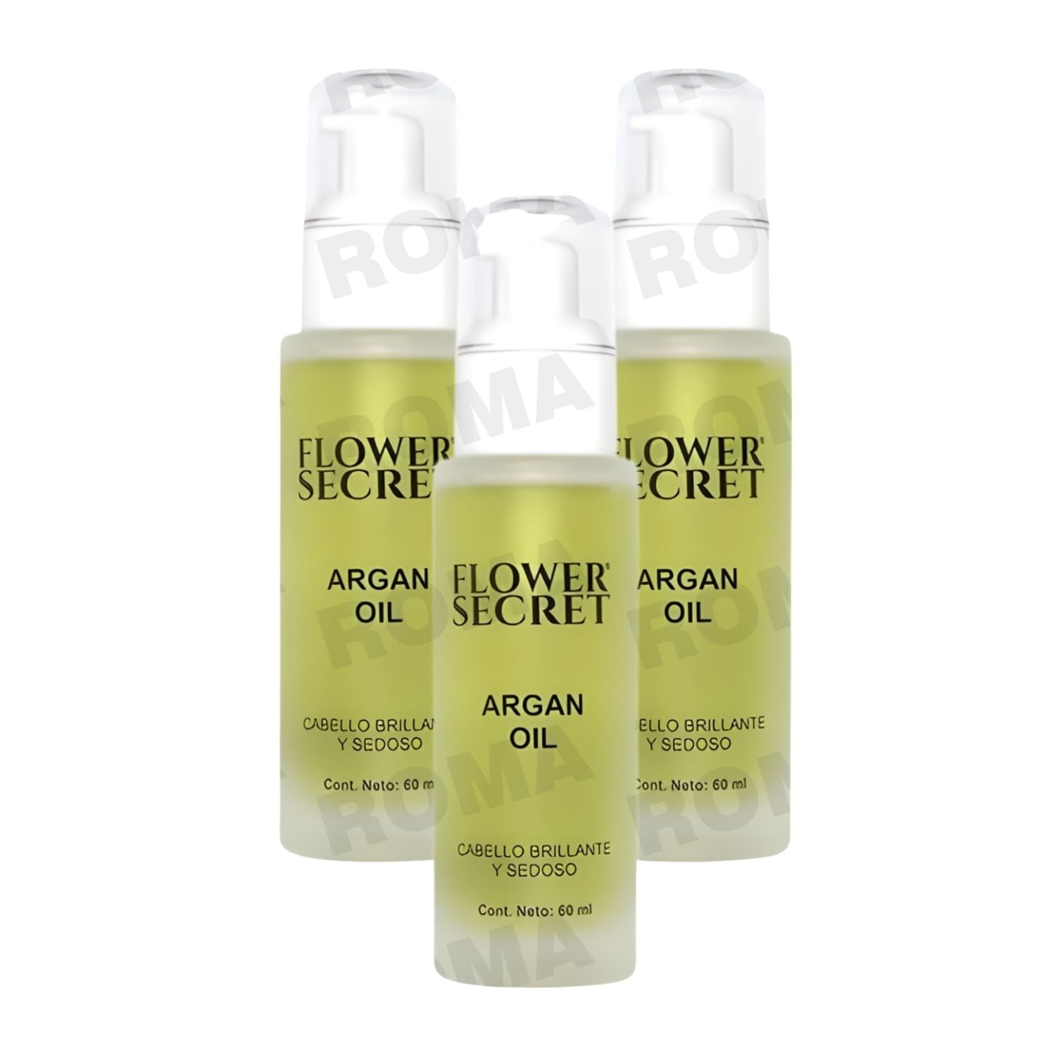 PACK 3 ACEITE DE ARGAN 60ML FLOWER SECRET - 1