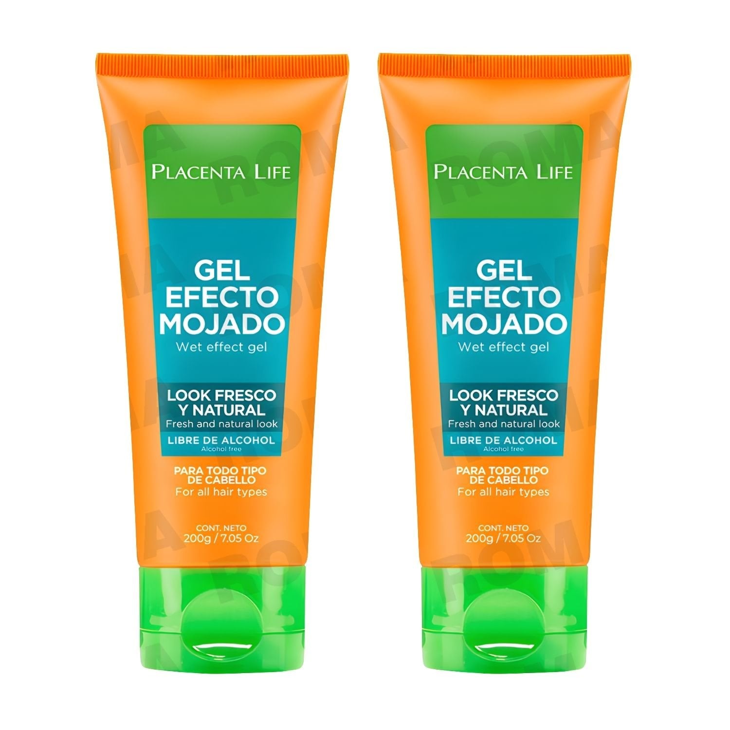 PACK 2 GEL EFECTO MOJADO 200ML PLACENTA LIFE - 1