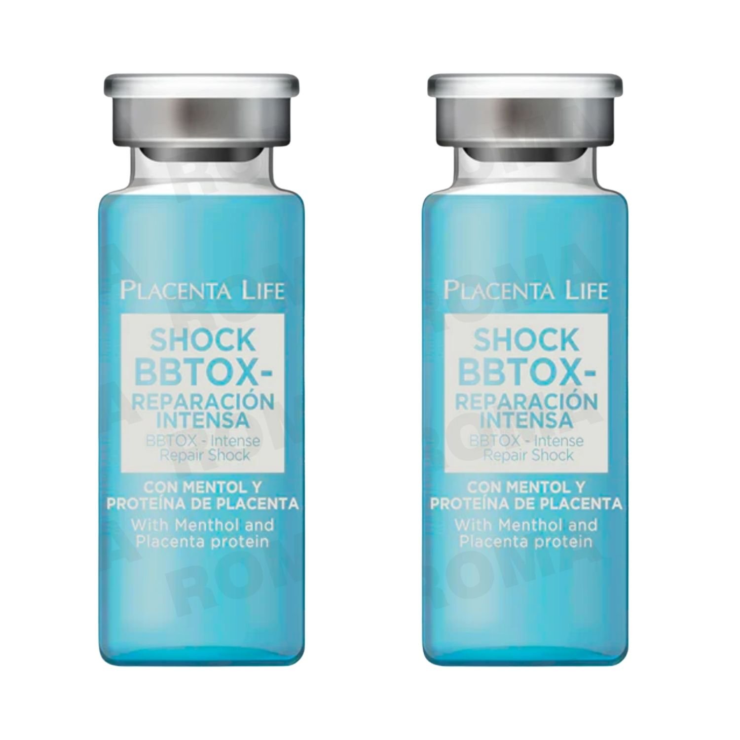PACK 2 SHOCK BBTOX REPARACION INTENSA 15ML PLACENTA LIFE - 1