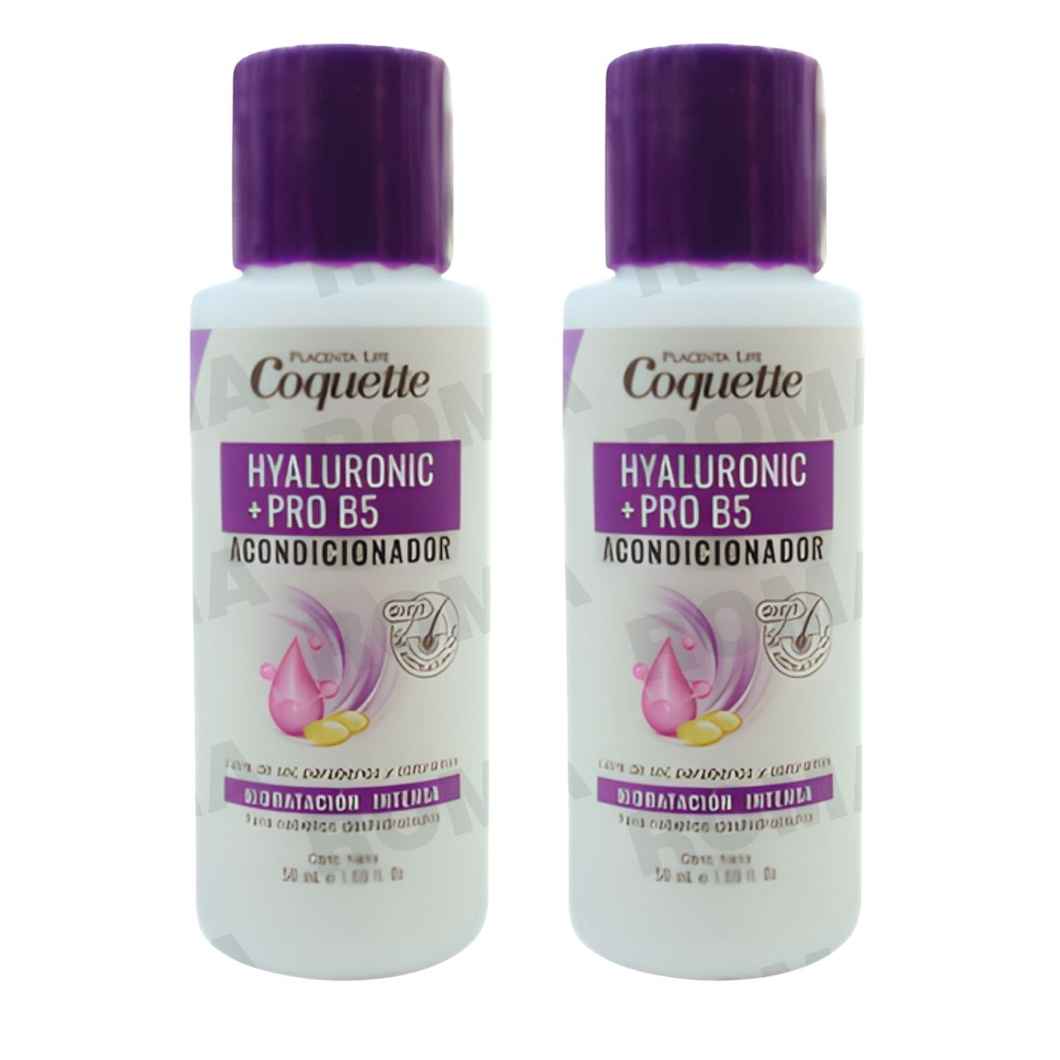 PACK 2 COQUETTE ACONDICIONADOR HYALURONIC 50ML PLACENTA LIFE - 1