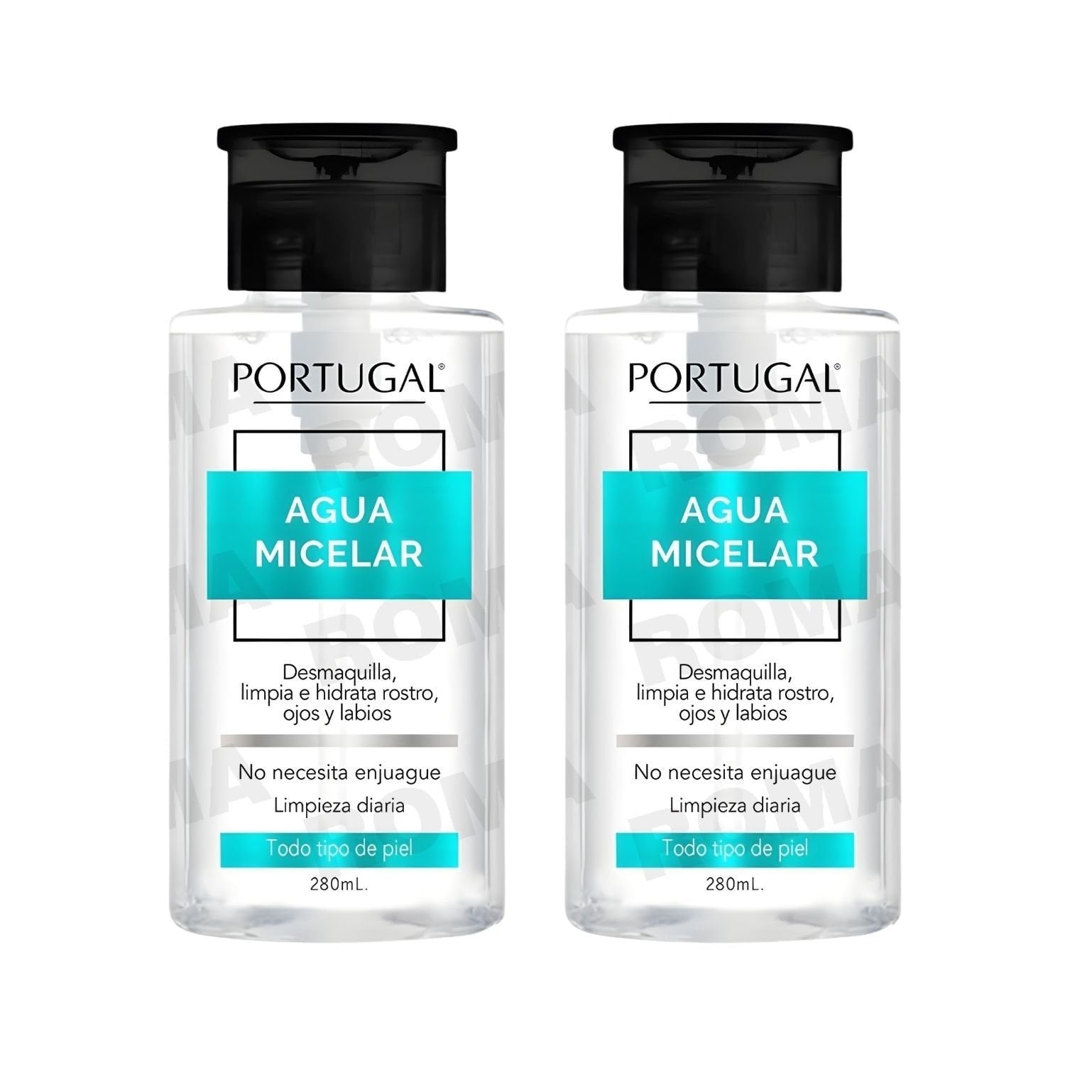 PACK 2 AGUA MICELAR 280ML PORTUGAL - 1