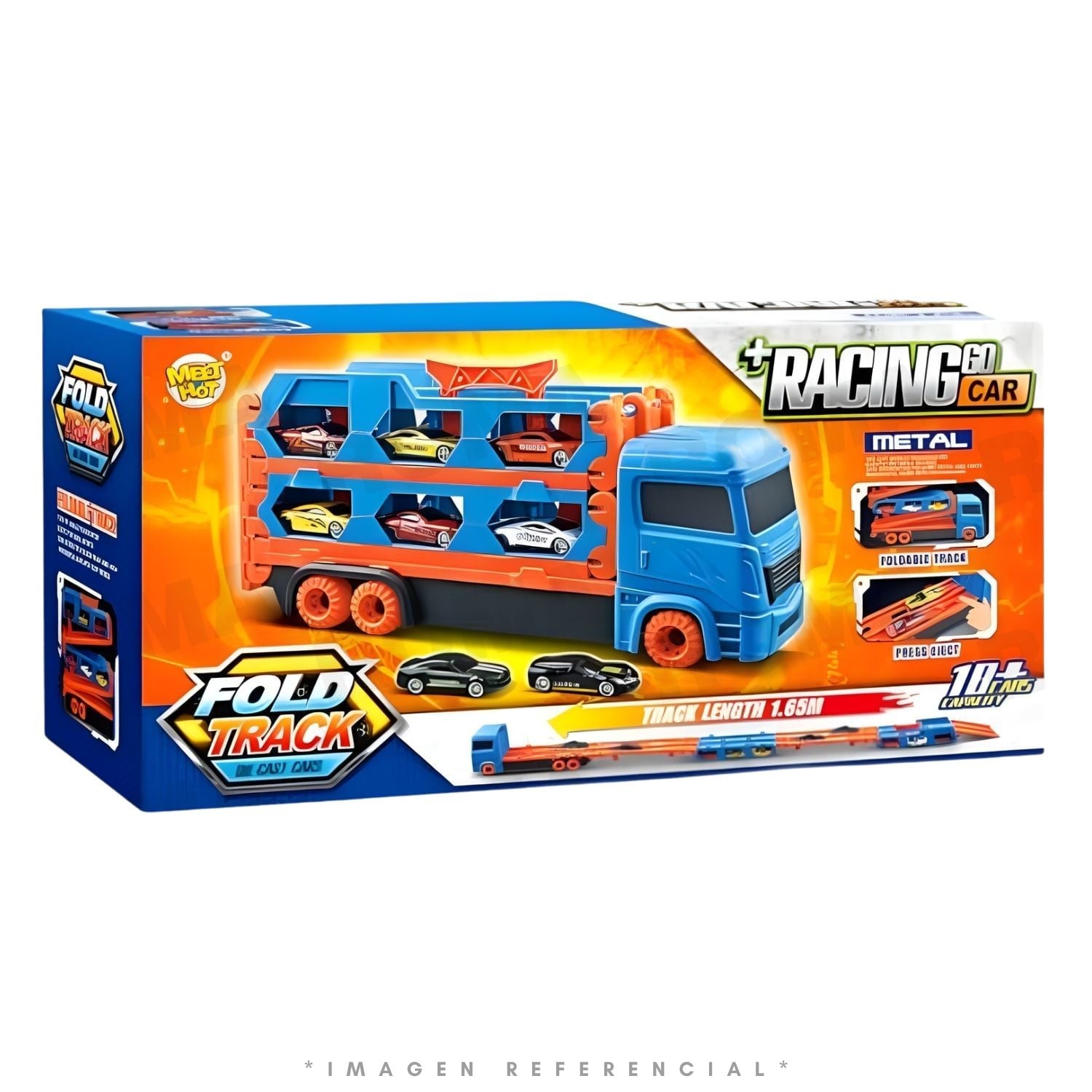 JUGUETE TRAILER CONTENEDOR DESPLEGABLE - 1