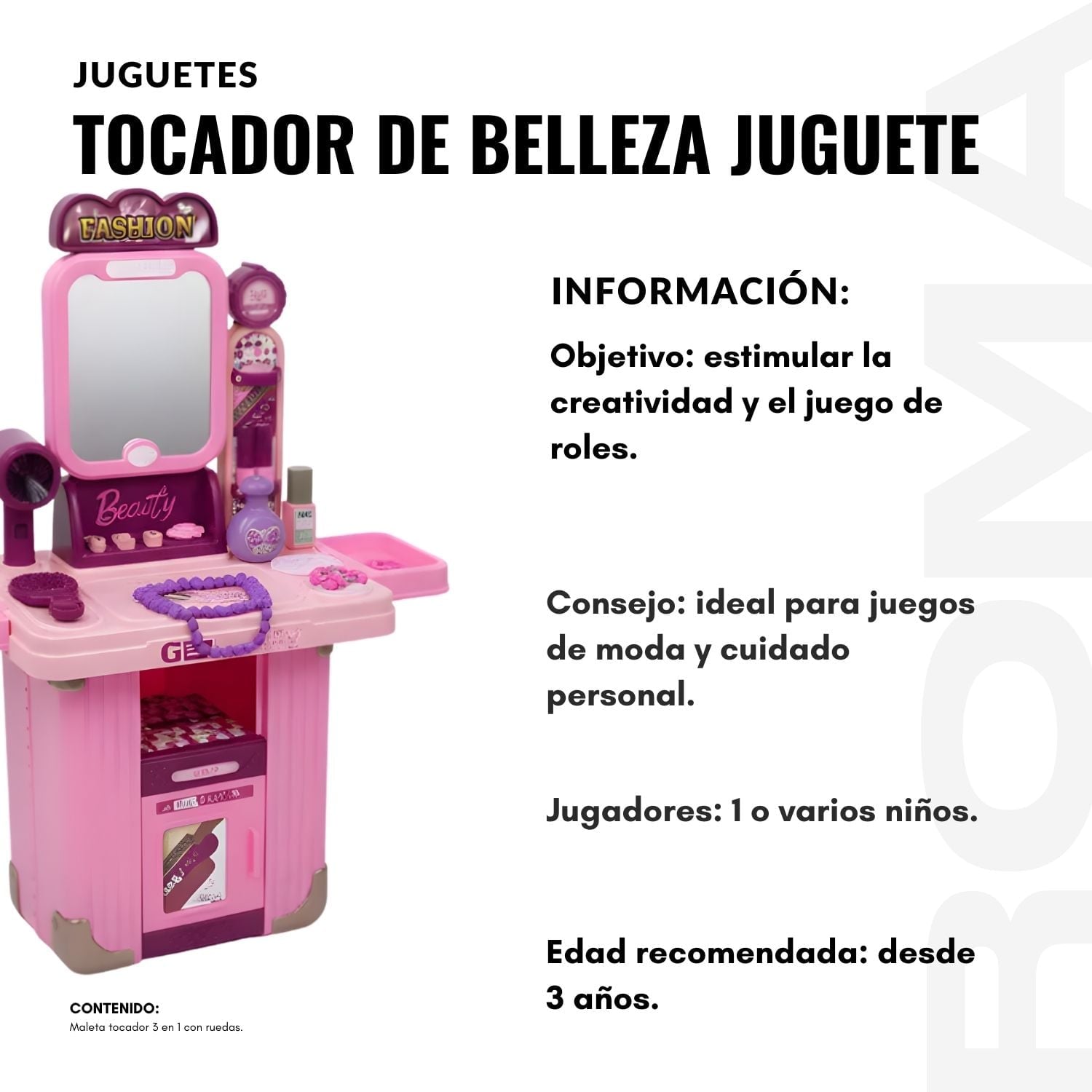 JUGUETE TOCADOR DE BELLEZA - 2