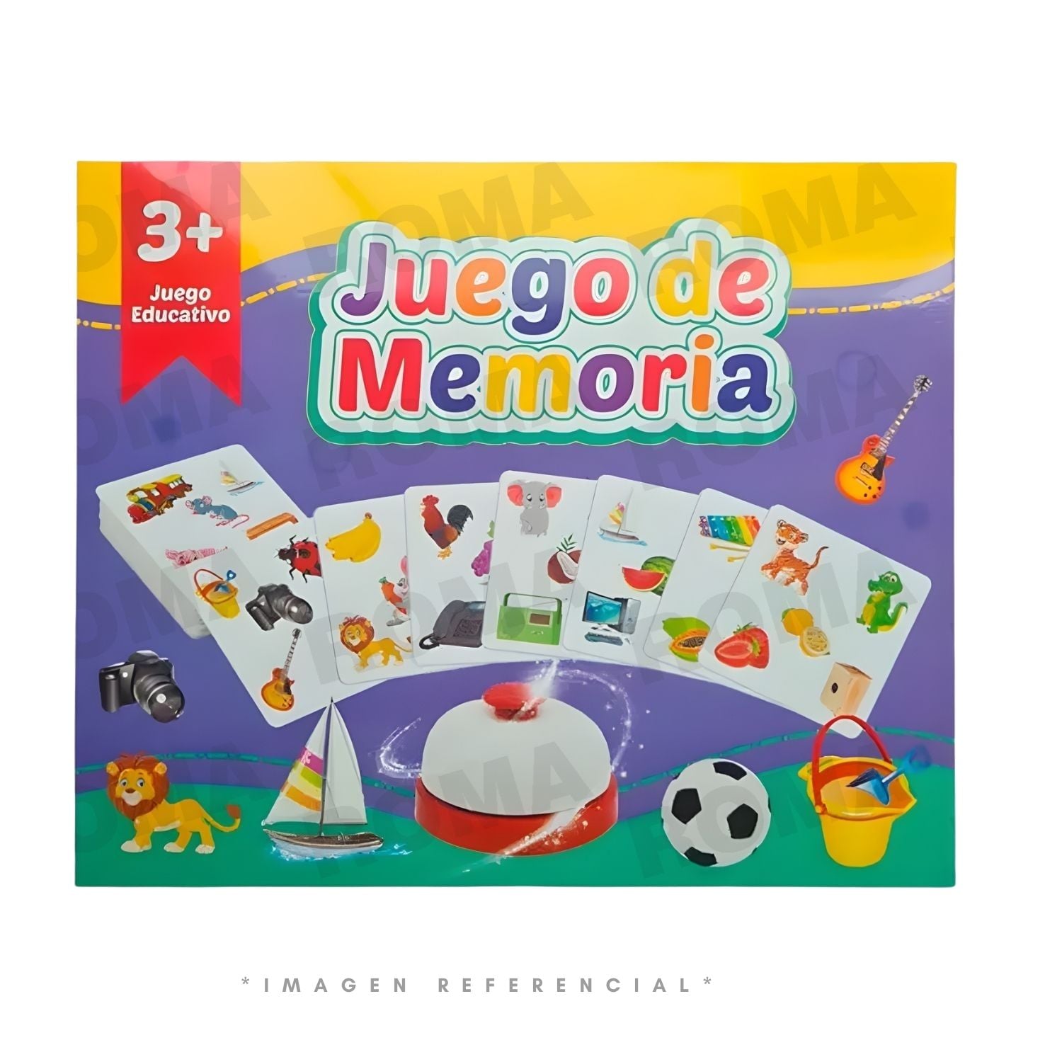 JUEGO DE MEMORIA CON TIMBRE - 1