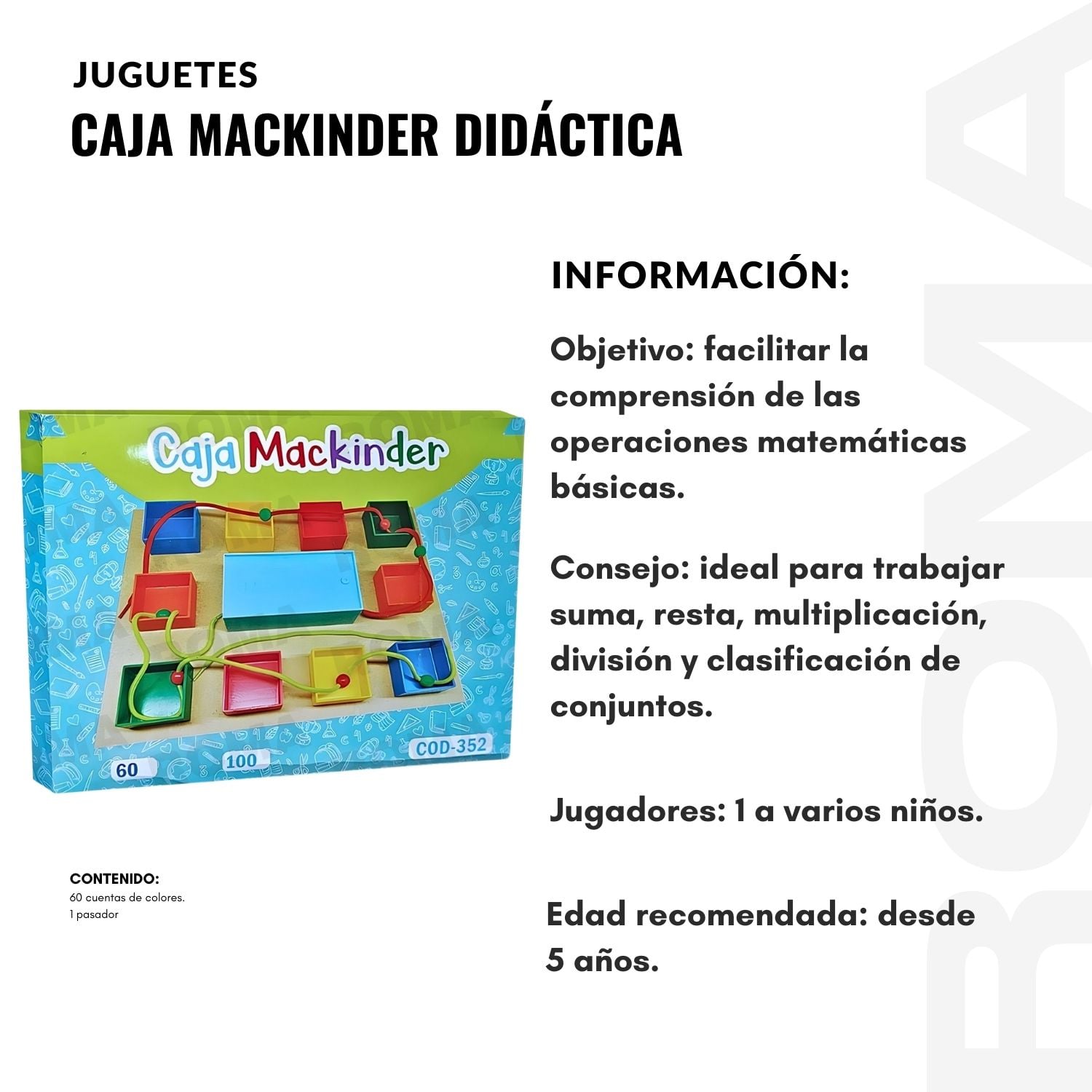 CAJA MACKINDER 60 PIEZAS - 2