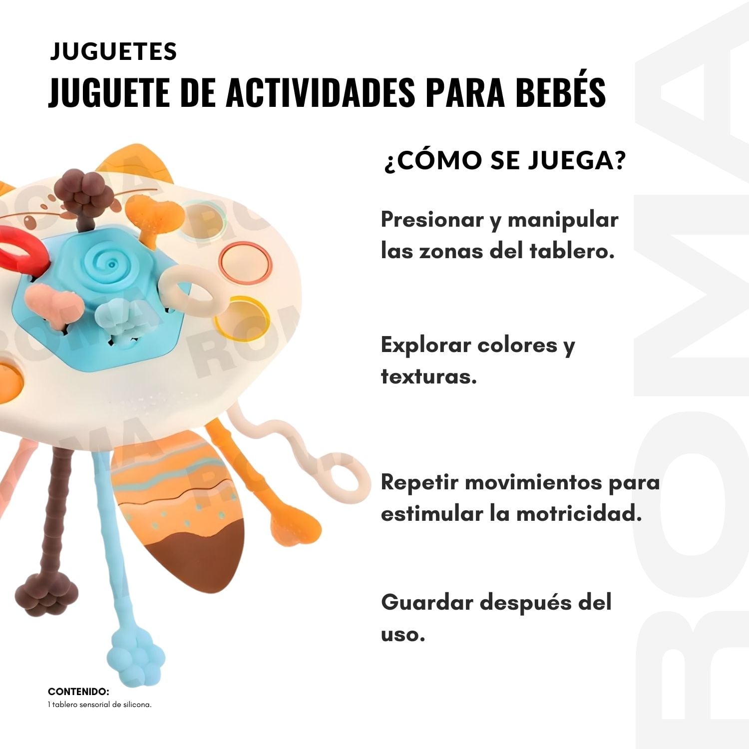 JUGUETE DE ACTIVIDADES PARA BEBÉS - 3