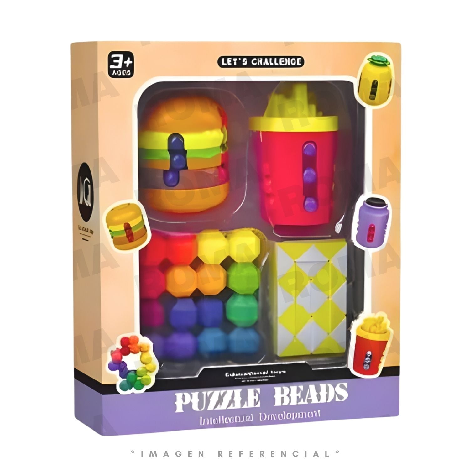 KIT SENSORIAL ANTIESTRES X4 PIEZAS - 1
