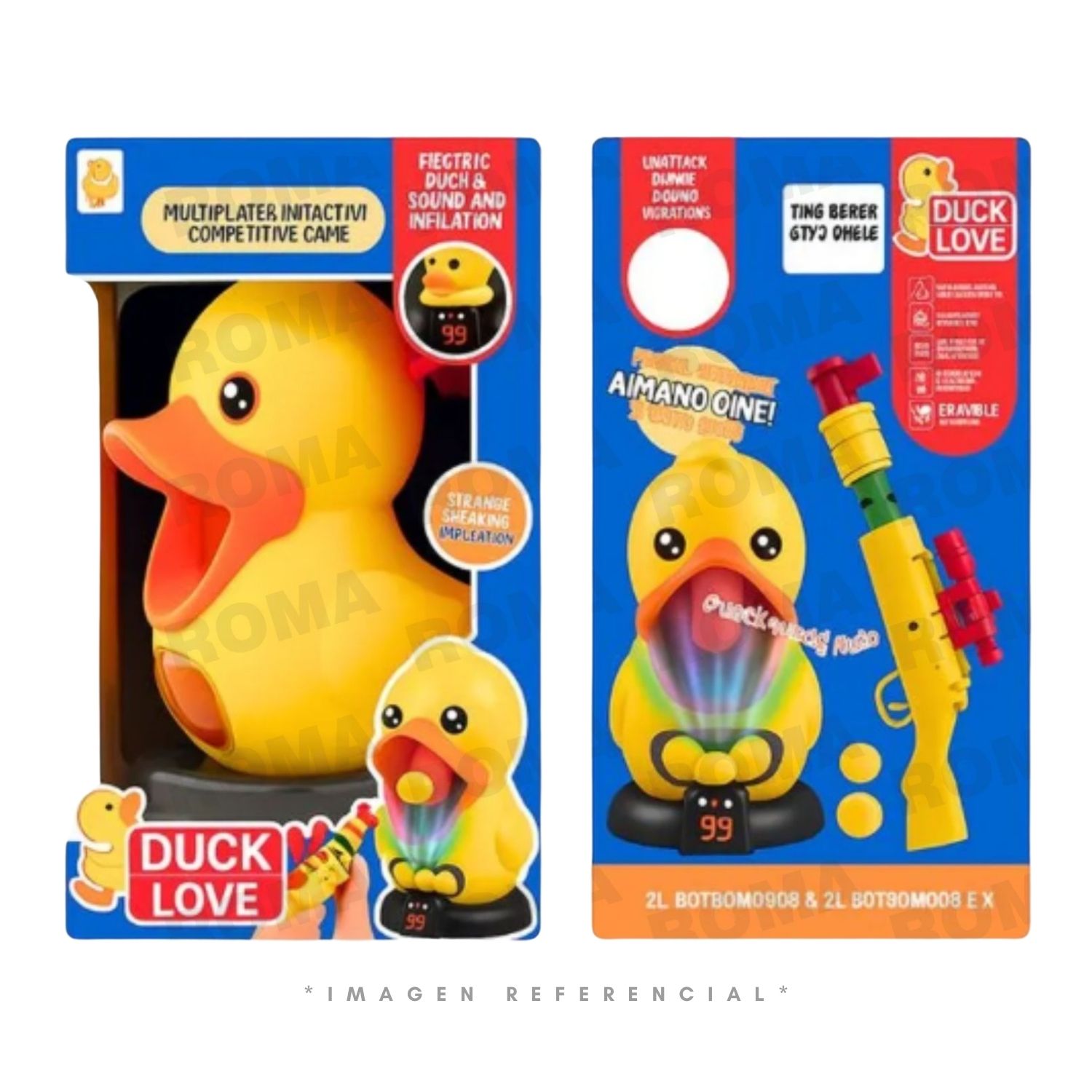 PATO BOCON LANZA PELOTAS - JUEGO DIDÁCTICO - 1
