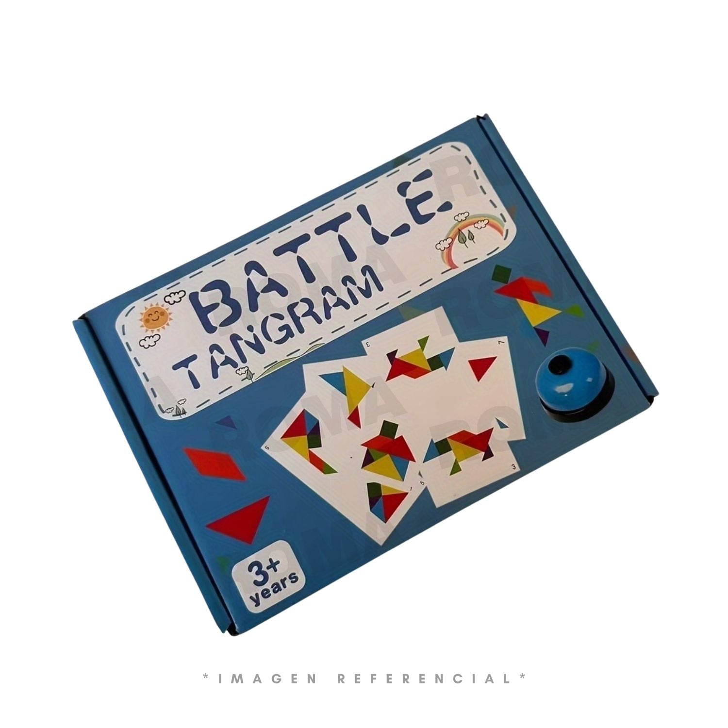 ROMPECABEZAS DE FIGURAS GEOMÉTRICA - JUEGO DIDÁCTICO - 1