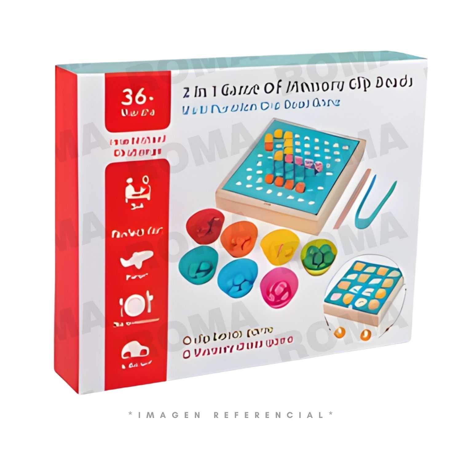JUEGO DE CUENTAS 2 EN 1 CON TARJETAS - 1