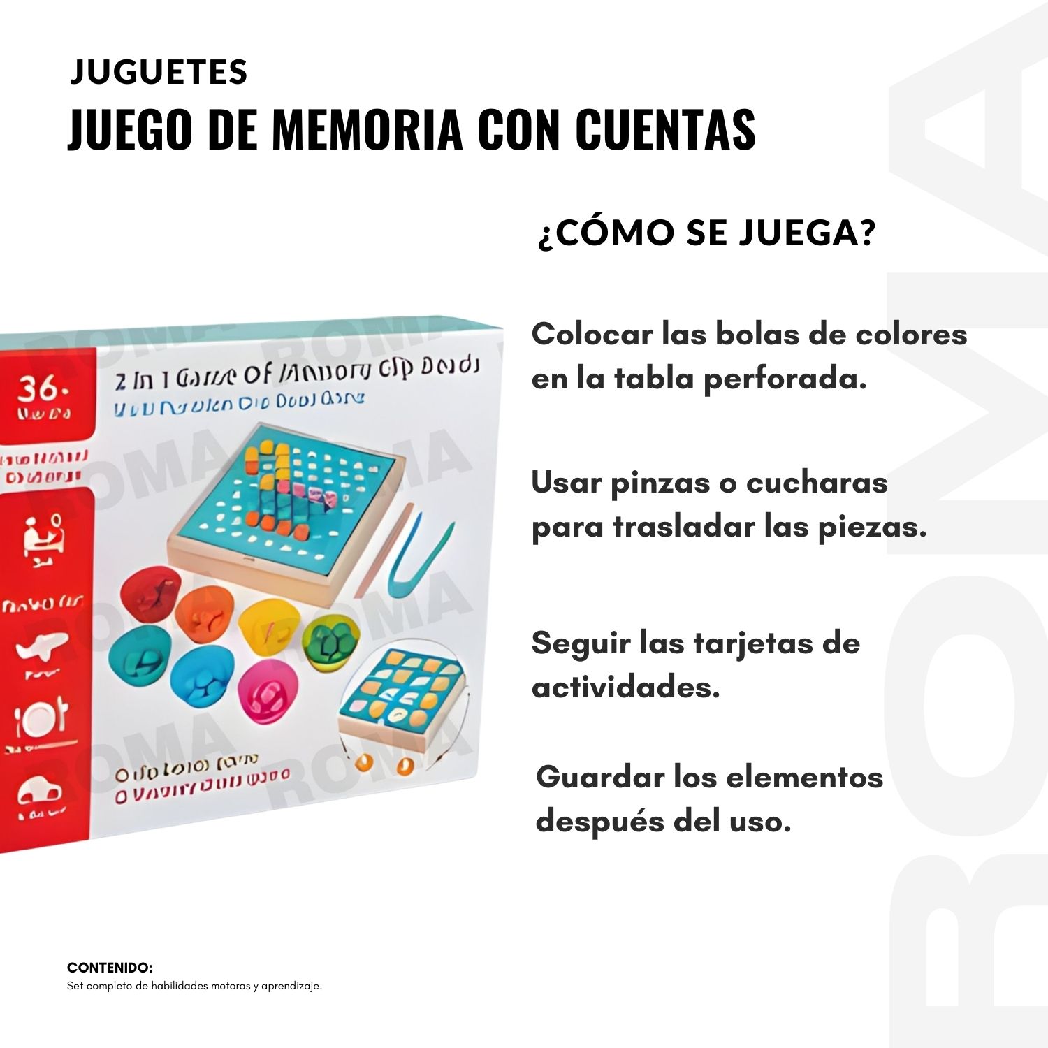 JUEGO DE CUENTAS 2 EN 1 CON TARJETAS - 3