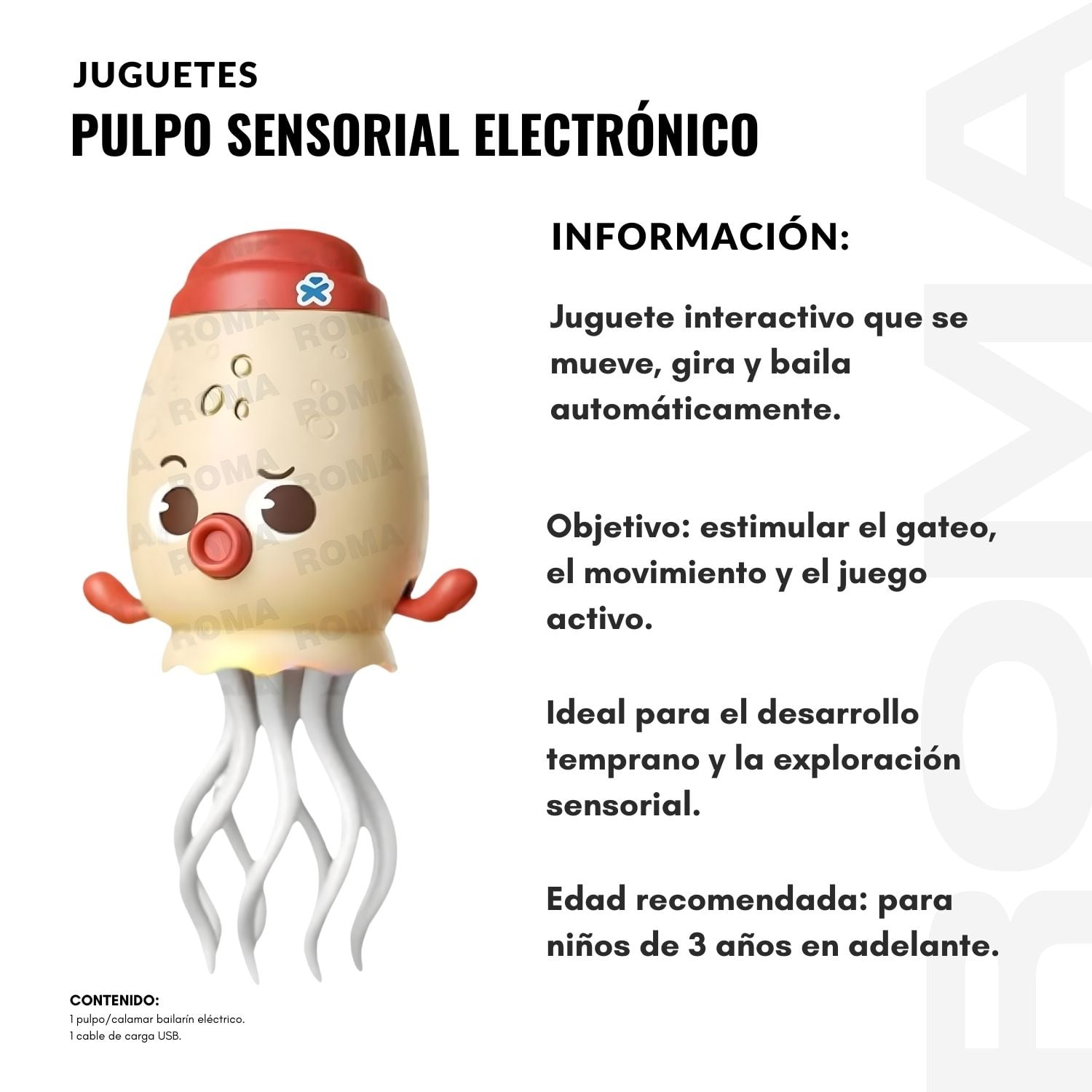 PULPO MUSICAL SENSORIAL - 2
