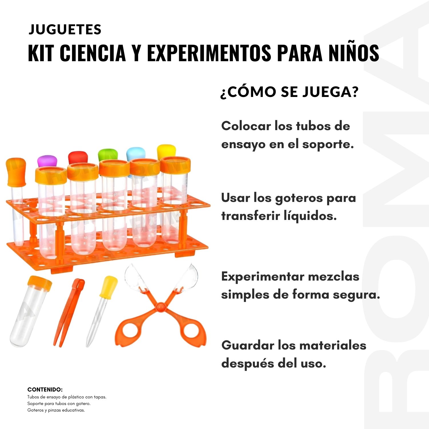 KIT DE PSICOMOTROCIDAD FINA CIENCIA Y EXPERIMENTOS - 3