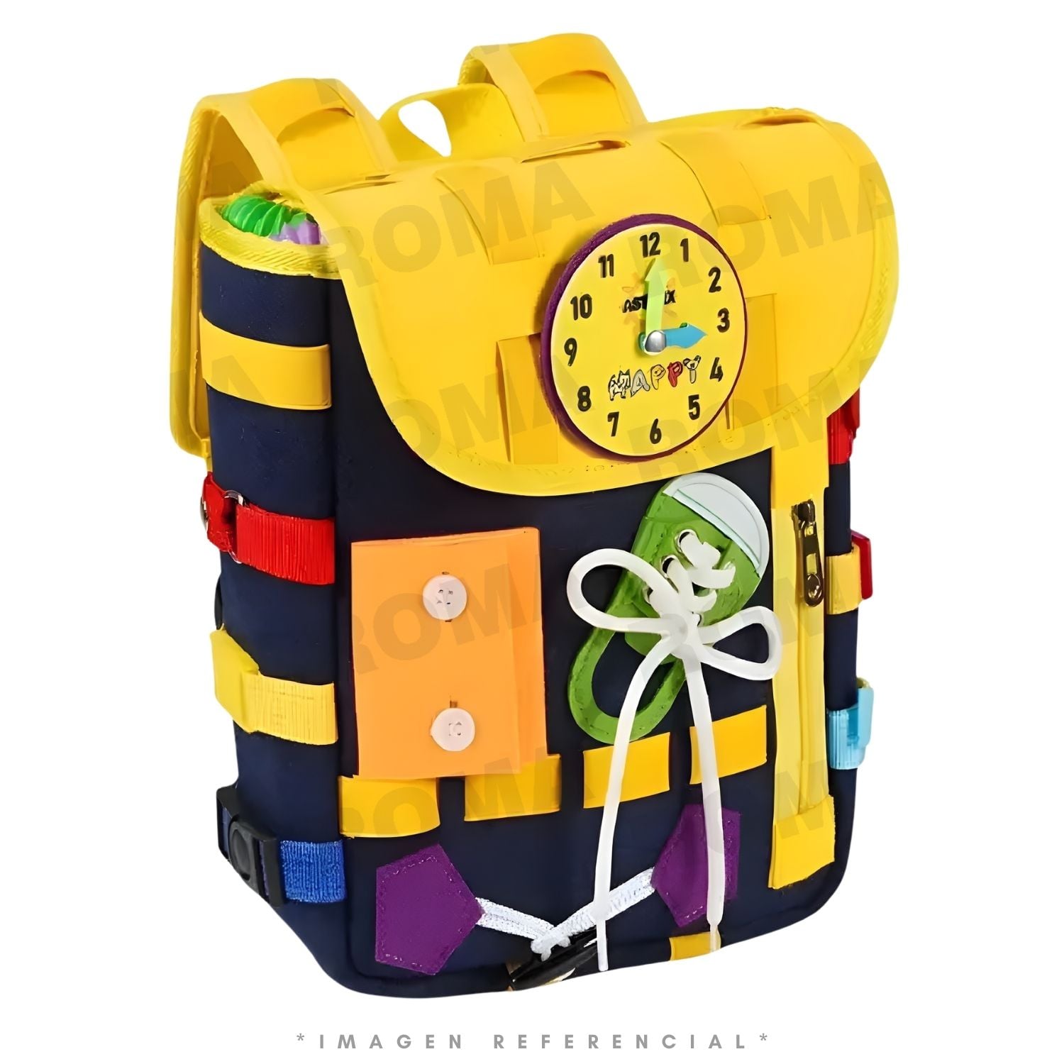 MOCHILA EDUCATIVA PARA NIÑOS - JUEGO DIDÁCTICO - 1